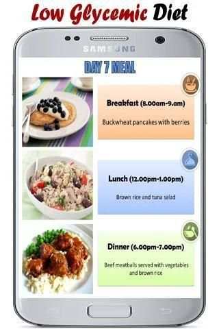 Low Glycemic Diet स्क्रीनशॉट 4
