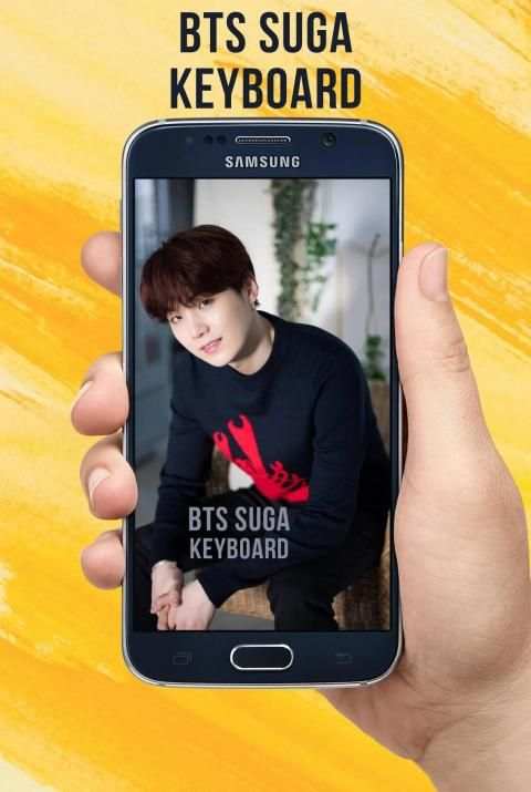 BTS Suga Keyboard KPOP screenshot 4