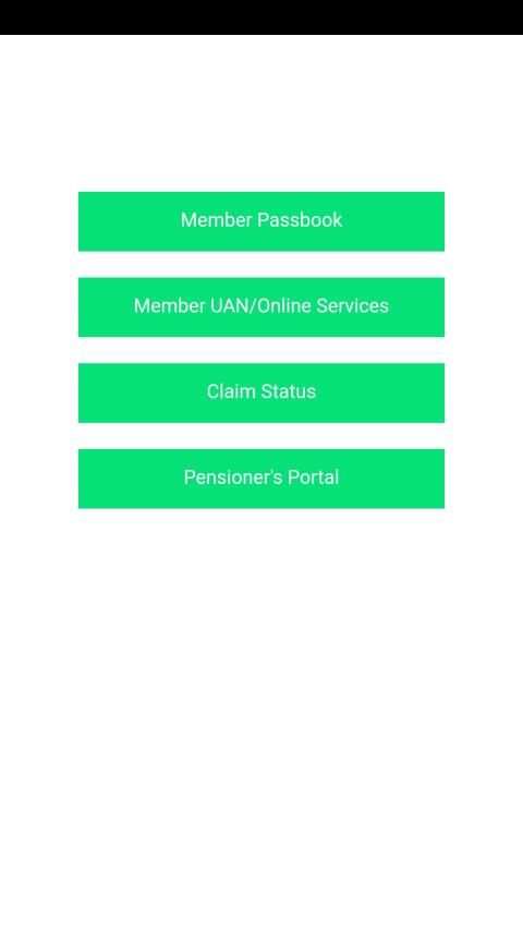 EFPO Unified Portal screenshot 2