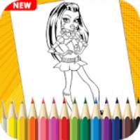 Monster High Coloring book