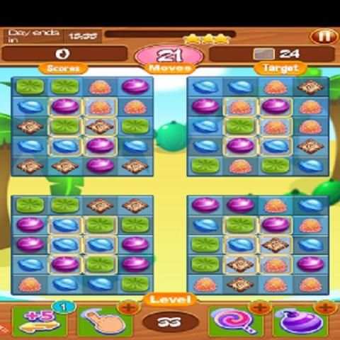 Candy Garden Match 3 Puzzle screenshot 1