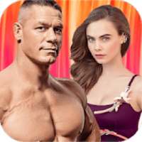 Selfie with John Cena: WWE Wallpapers Photo Editor on 9Apps