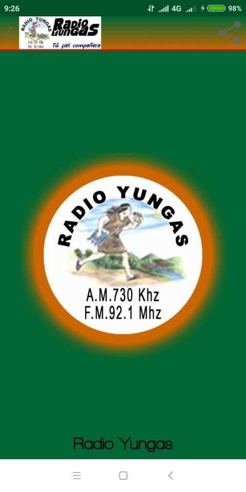 Radio Yungas screenshot 2