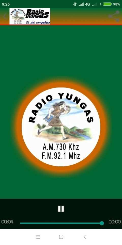 Radio Yungas screenshot 3