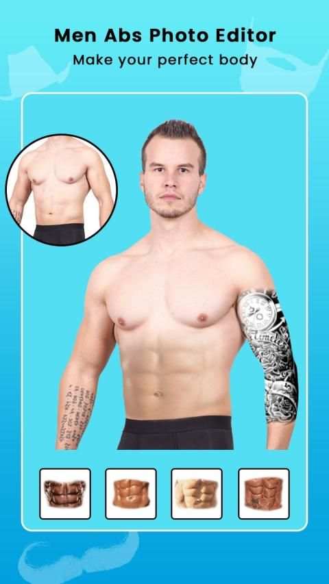 Man Photo Editor - Men Hair Style, Make up, Beard screenshot 2