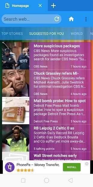 Browser fasts screenshot 1