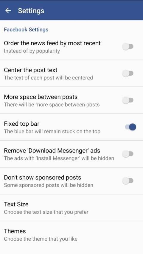 Mini lite for facebook स्क्रीनशॉट 2