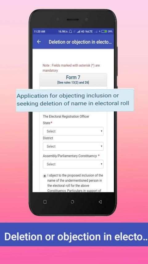 voter online service Assam 2019 screenshot 4