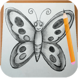 ikon How to Draw Butterfly - Butterfly Dawing Ideas