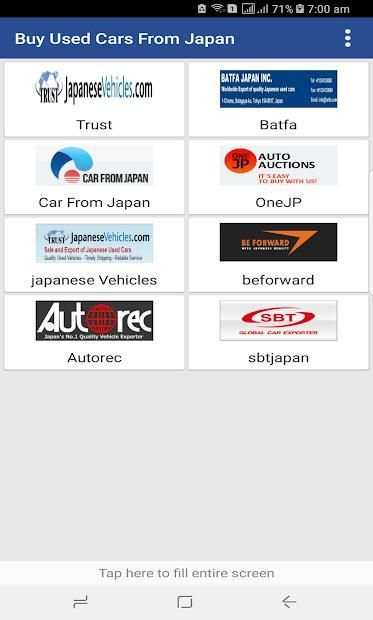 Buy Used Cars From Japan स्क्रीनशॉट 3