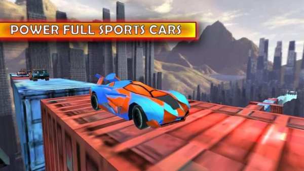 Ultimate Impossible Car Stunt Track Racing स्क्रीनशॉट 2