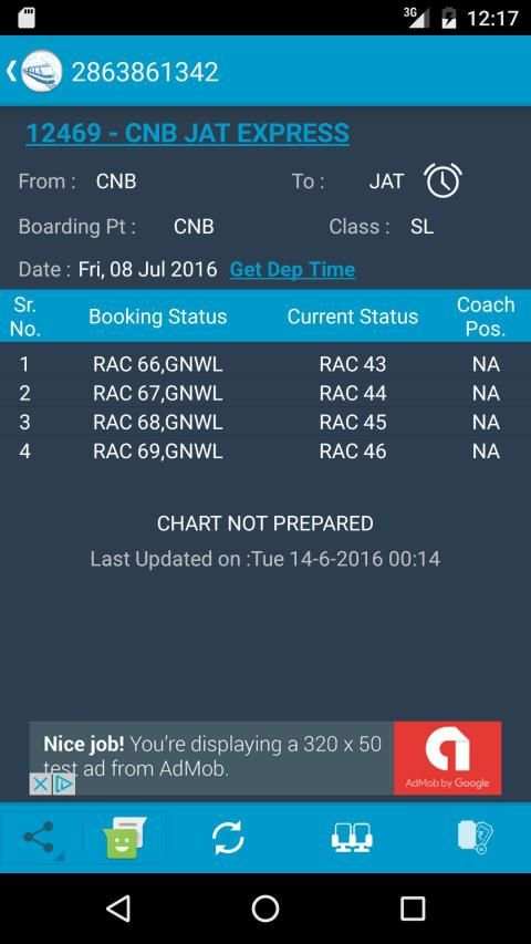Indian Rail Train Status screenshot 39