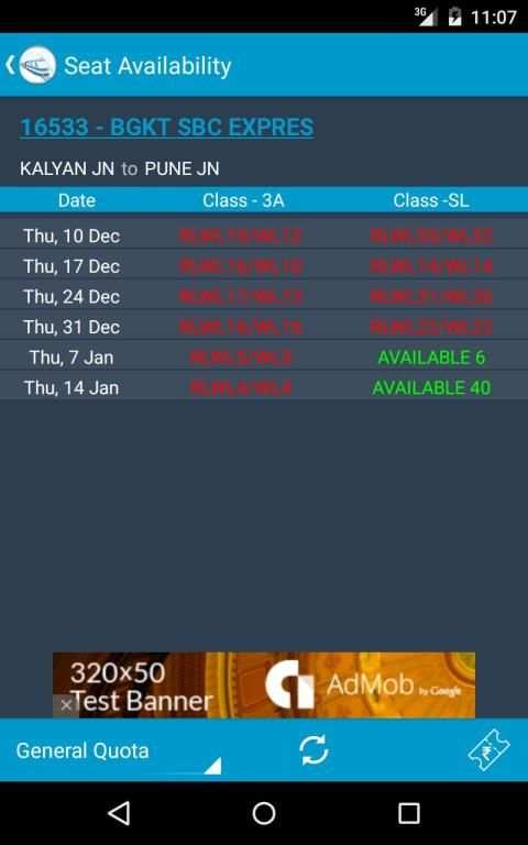 Indian Rail Train Status स्क्रीनशॉट 22