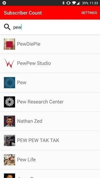 Realtime Live Subscriber Count screenshot 1