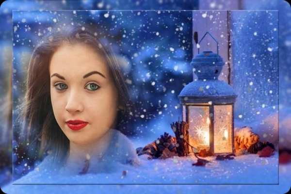 Snowfall Photo Frames screenshot 1