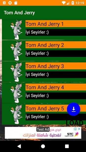 Tom and Jerry Cartoons screenshot 1