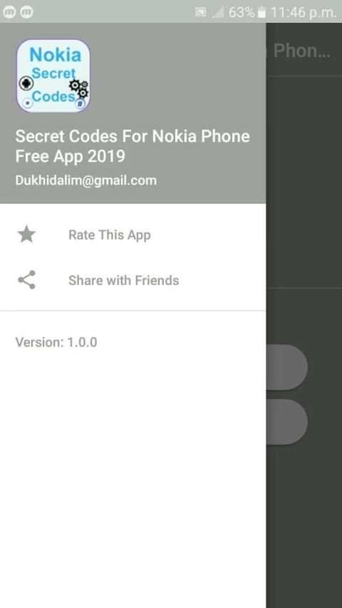 Secret Codes For Nokia Phone Free App 2019 screenshot 1