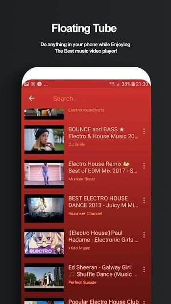 Floatube : Floating Music Video Player for Youtube screenshot 2