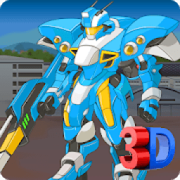 ikon Robot Building Games : Super Robo Fighter 3D