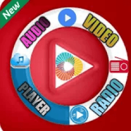 Audio and video player VLC icon