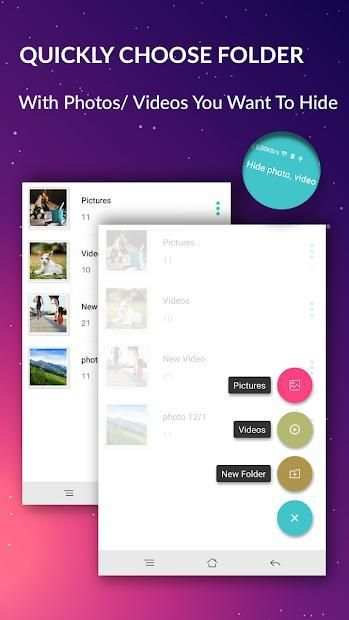 Vault Hide SMS,Pics & Videos - Hide Photo, Video 3 تصوير الشاشة