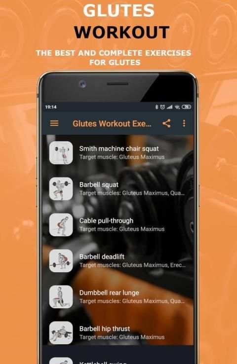 Glutes Workout Exercises screenshot 7