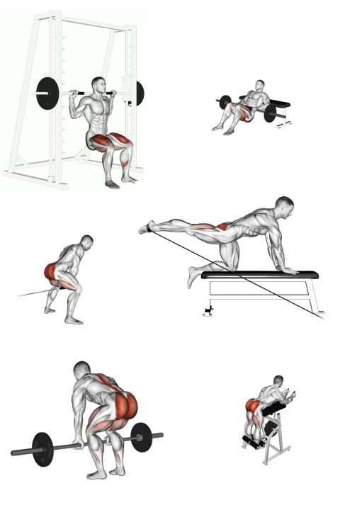 Glutes Workout Exercises screenshot 3