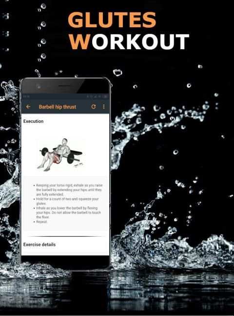 Glutes Workout Exercises screenshot 1
