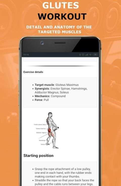Glutes Workout Exercises screenshot 5