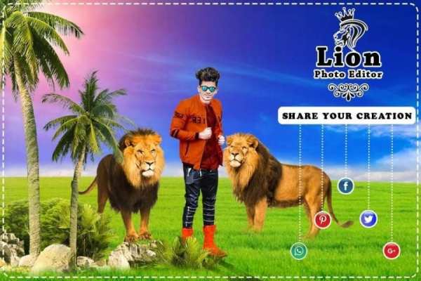 Wild Animal Photo Editor screenshot 2