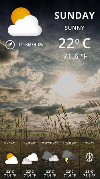 Live Weather Forecast App - Daily Local Weather скриншот 2