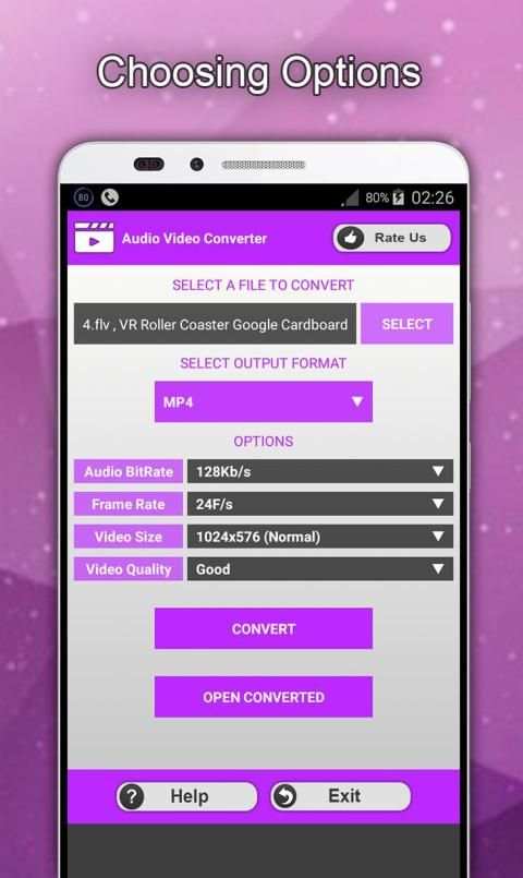 Audio Video Converter स्क्रीनशॉट 5