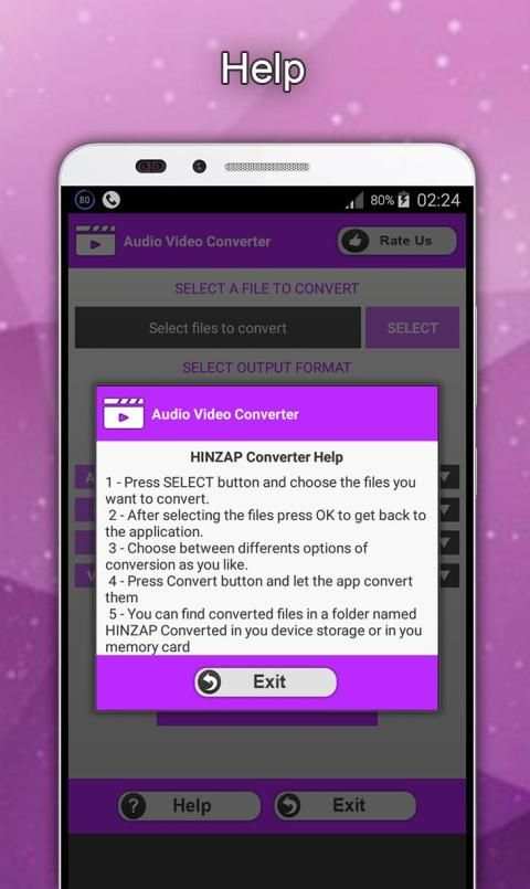 Audio Video Converter स्क्रीनशॉट 1
