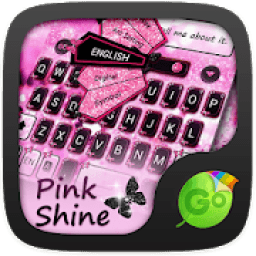 ikon Pink Shine GO Keyboard Theme