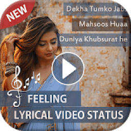 My Photo Feeling Lyrical Video Status Maker आइकन
