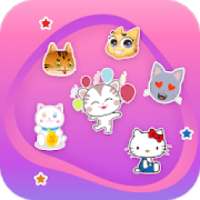 Kitty Sticker For Whatsapp Full Pack 2019