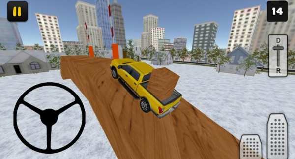 Car Cargo Transport 3D: Winter Edition screenshot 1