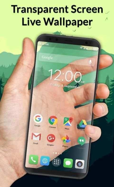 Transparent Screen Live Wallpaper screenshot 4