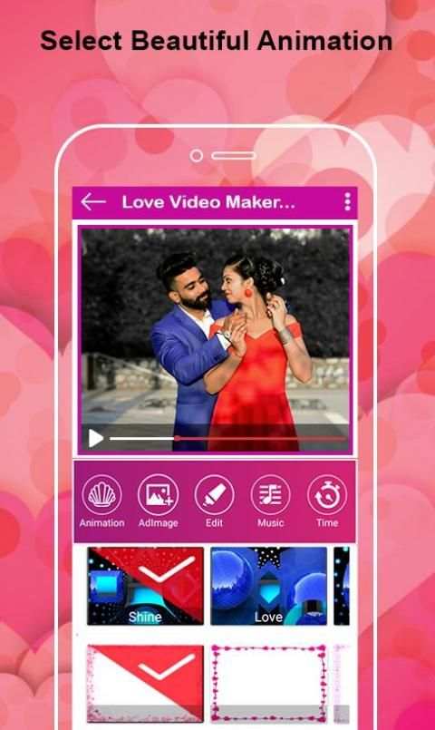 Love Video Maker with Music: Love Video Editor screenshot 6