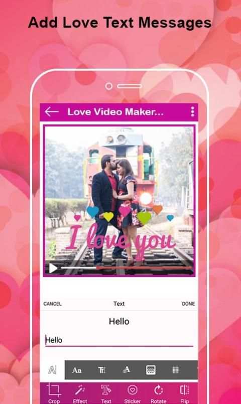 Love Video Maker with Music: Love Video Editor screenshot 3