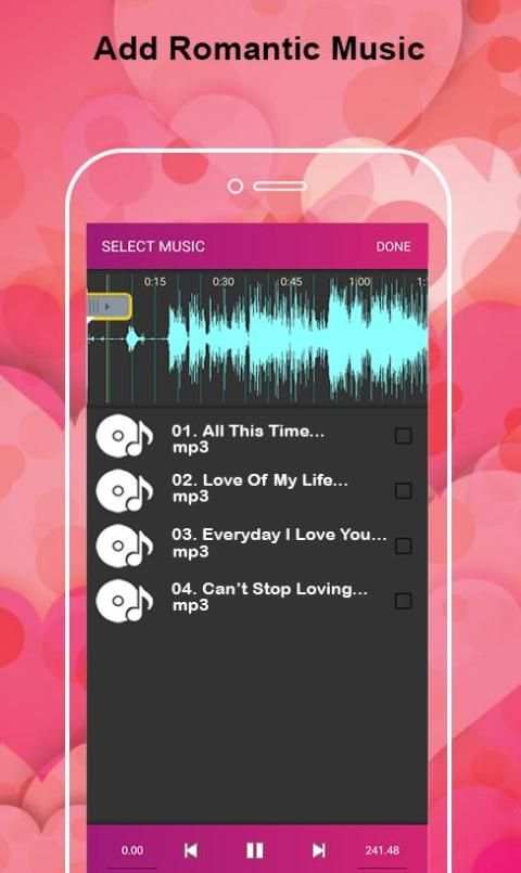 Love Video Maker with Music: Love Video Editor screenshot 2