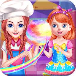 Cotton Candy Cooking & Decoration