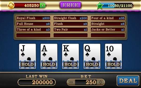 Video Poker स्क्रीनशॉट 8