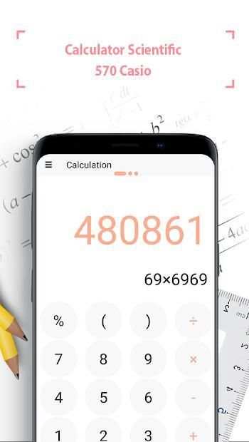 Elite Calculator - Solve Math Problem with Camera screenshot 1