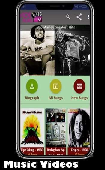 Bob Marley Full Album Song and HD Videos screenshot 12