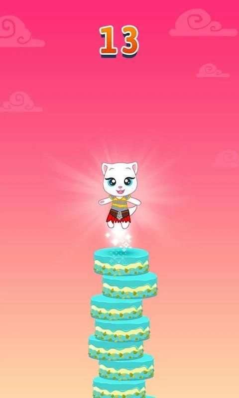Talking Tom Cake Jump स्क्रीनशॉट 9