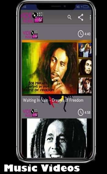Bob Marley Full Album Song and HD Videos screenshot 10