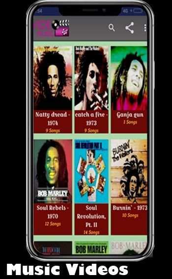 Bob Marley Full Album Song and HD Videos screenshot 11