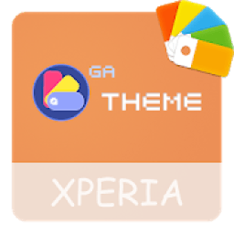 ikon Theme XPERIA ON™ | Be Orange - *Design For SONY