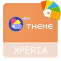 Theme XPERIA ON™ | Be Orange - *Design For SONY